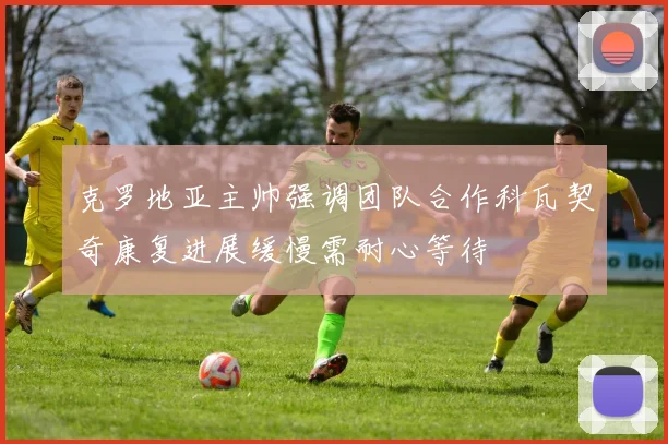 克罗地亚主帅强调团队合作科瓦契奇康复进展缓慢需耐心等待